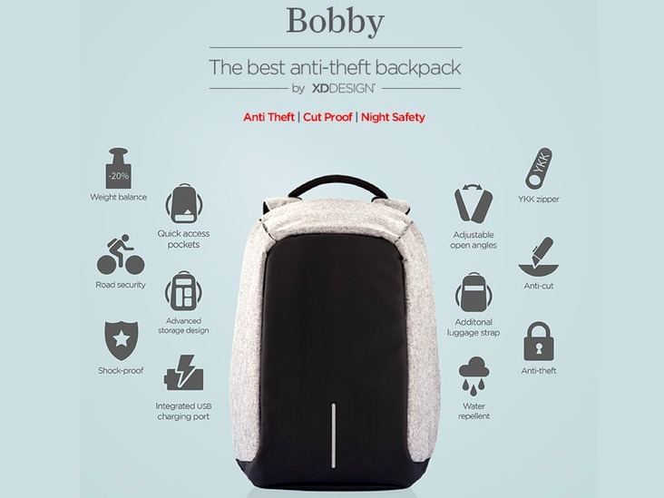 bobby black rucksack