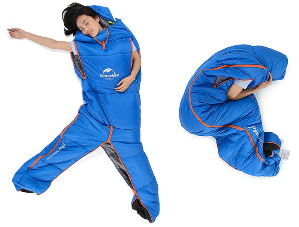Sleep as you Wish with the Sleeping Bag Suit - GetdatGadget