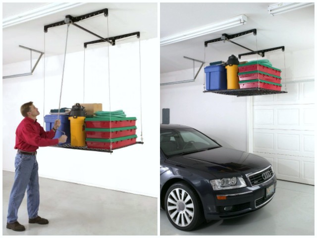 Racor HeavyLift Increases your Garage Storage Space - GetdatGadget